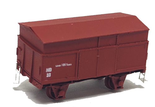 Victorian Railways HD Departmental wagon - N Scale
