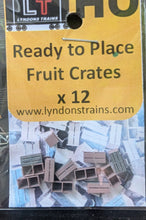 Load image into Gallery viewer, Citrus Fruit Crates x 12 HO scale