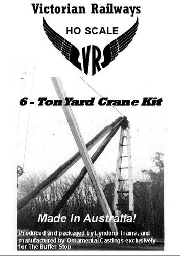 VR 6 ton Yard Crane Kit - HO
