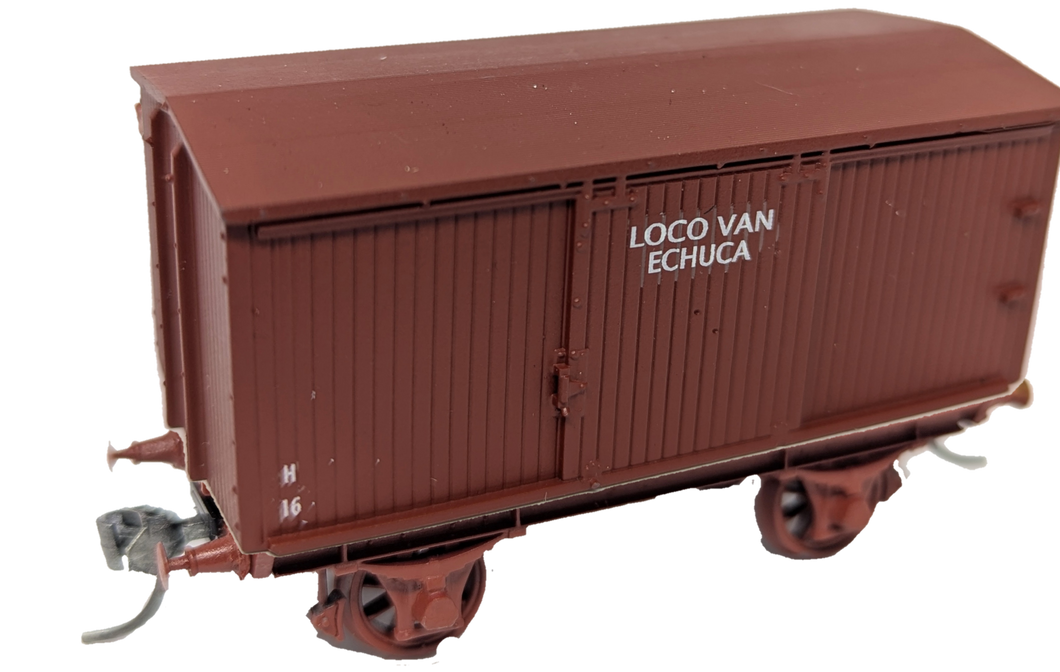 Victorian Railways H Wagon Kit, Gable Roof HO