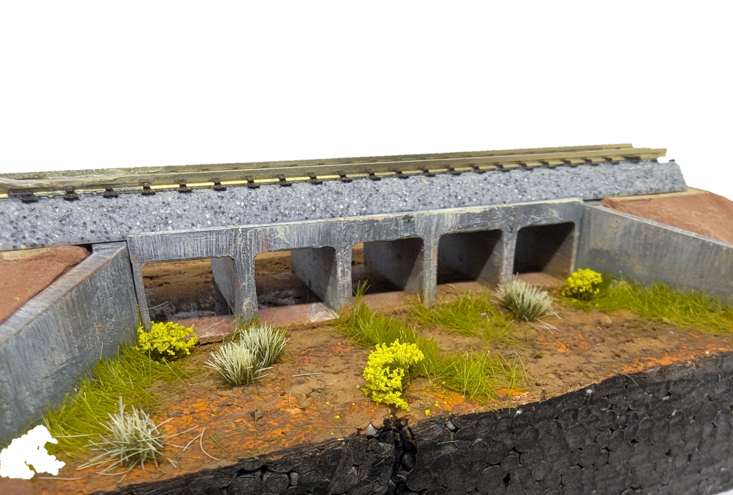 N Scale Concrete Culvert Bridge Kit