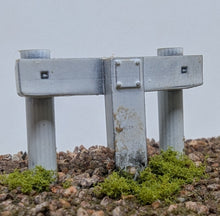 Load image into Gallery viewer, HO Scale VR Buffer Stop Twin Pack