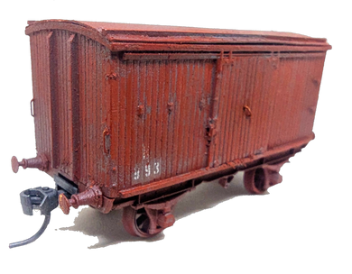 Victorian Railways H Wagon Kit, curved roof HO