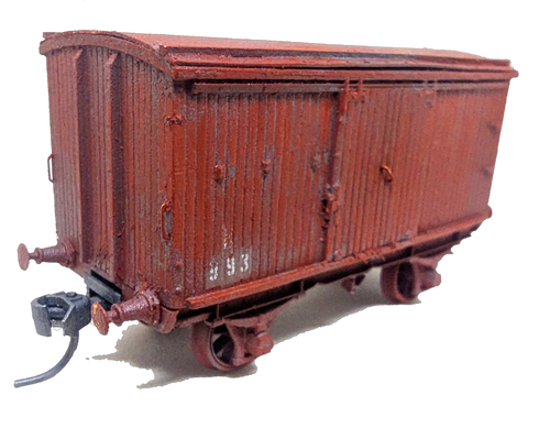 Victorian Railways H Wagon Kit, curved roof HO