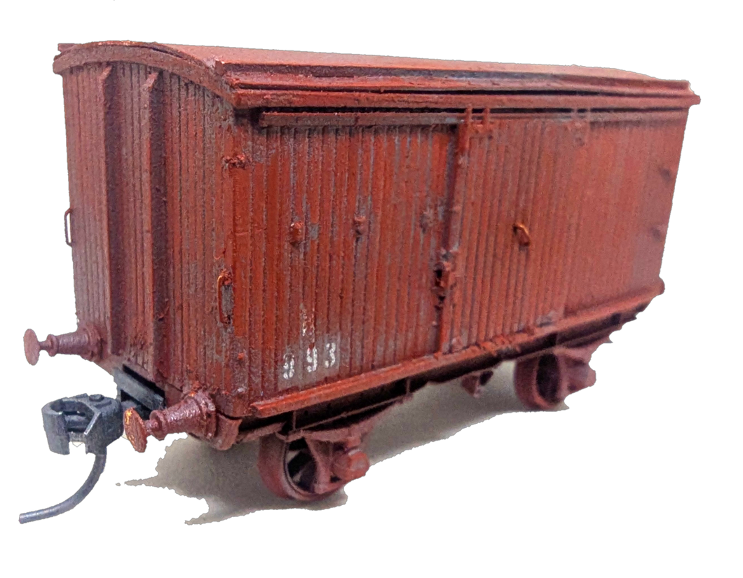 Victorian Railways H Wagon Kit, curved roof HO