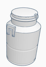 Load image into Gallery viewer, RTR Milk Churns x 10 HO scale