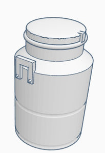 RTR Milk Churns x 10 HO scale
