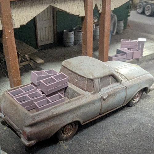 Citrus Fruit Crates x 12 HO scale