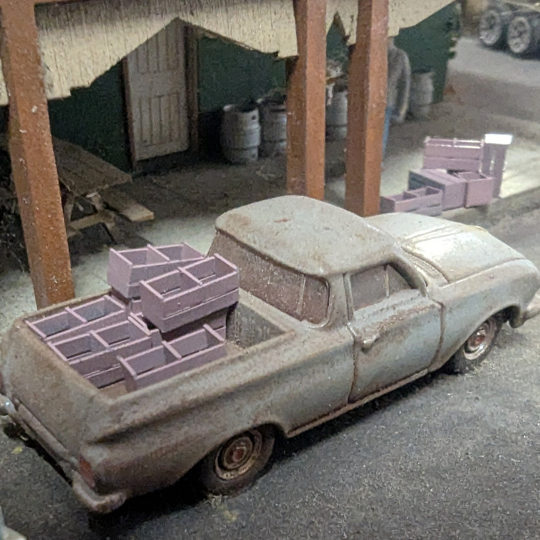 Citrus Fruit Crates x 12 HO scale