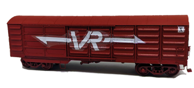 HO SCALE VR BMX-1 Box car kit – Lyndons Trains
