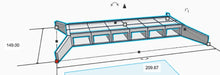 Load image into Gallery viewer, N Scale Concrete Culvert Bridge Kit
