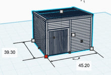 Load image into Gallery viewer, HO Victorian Railways 12 x 10 Van Shed kit