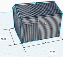 Load image into Gallery viewer, HO Victorian Railways 15x12 Van Shed kit