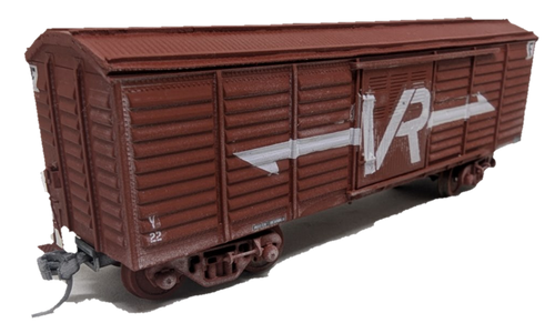 HO Scale Victorian Railways VF Louvre Van kit