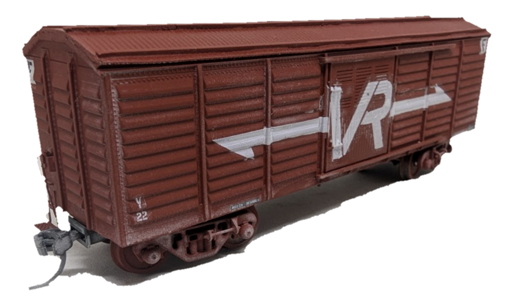 HO Scale Victorian Railways VF Louvre Van kit