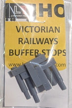 Load image into Gallery viewer, HO Scale VR Buffer Stop Twin Pack