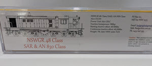 Australian Bicentenary Livery 48165 N scale