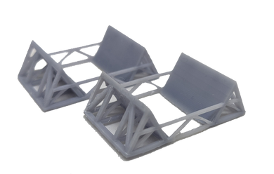 Coil Steel Cradles x 2 - N Scale