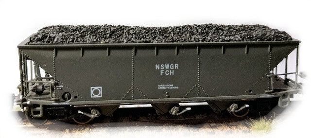 Coal Loads for Gopher Models BCH hoppers