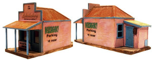 Australian weatherboard shop