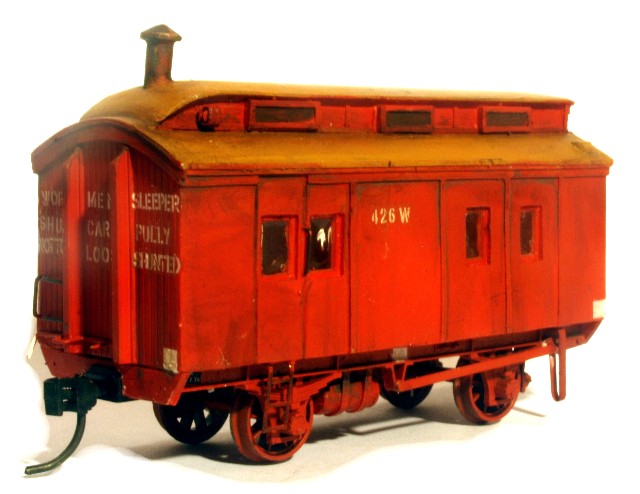VR Workmans Sleeper  - RE - HO SCALE